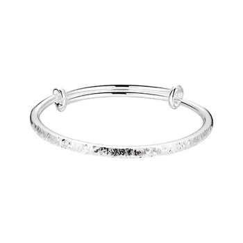 CHIC ZONE 999 Fine Silver Bangles Women's
