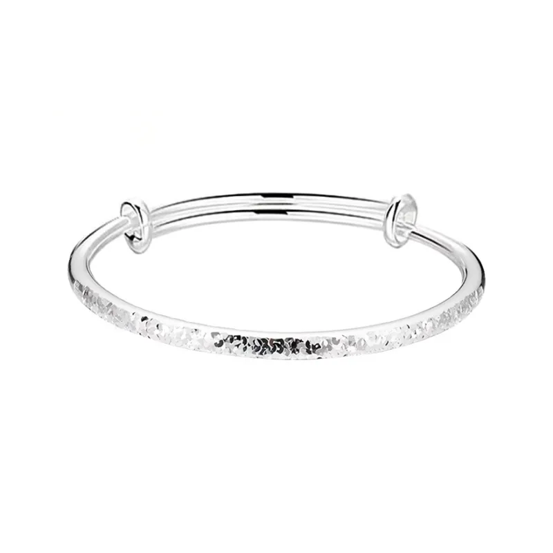 CHIC ZONE 999 Fine Silver Bangles Women's-0