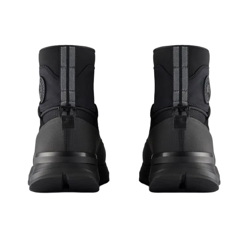 Canada Goose Glacier Trail High Top Casual Shoes Women's Black-4