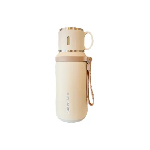 LUNNIFEIYA 316 Stainless Steel Solid Color High-Value Students Individual Portable White Black Pink Purple 600ML