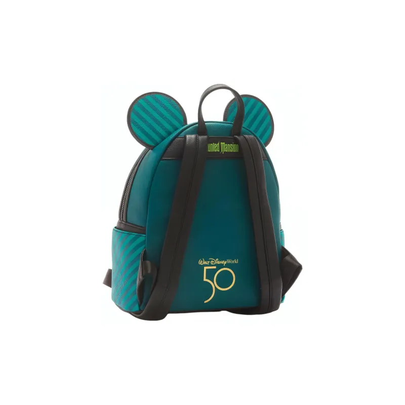 Disney Polyurethane Backpack Mini Unisex Green-1
