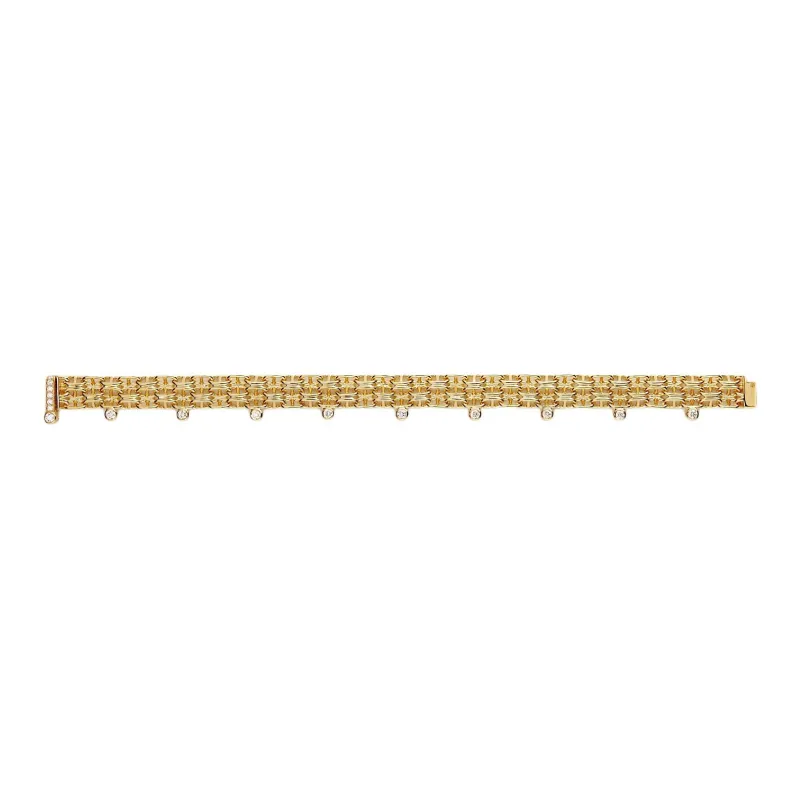 HERMES 18K Gold Bracelets Unisex Gold-0