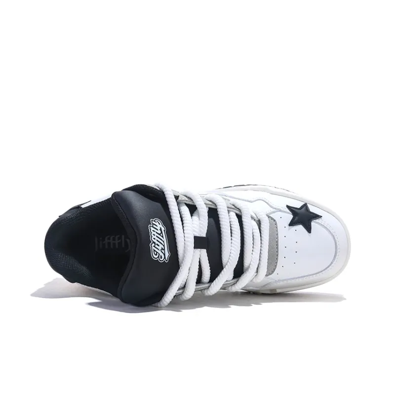 Jifffly Slip Resistant Cushioning Low Top Skateboard Shoes Unisex-5