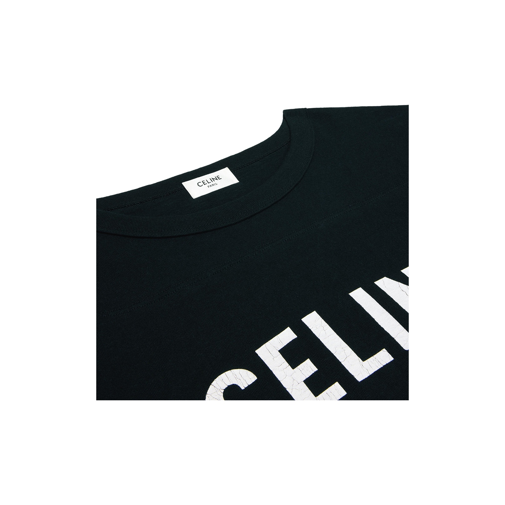 CELINE Paris Boxy T-shirt in Cotton Jersey - POIZON