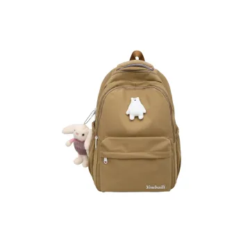 GOBLIN SHARKS 1759 Nylon Backpack Regular Unisex Khaki/Black/Red/White/Pink