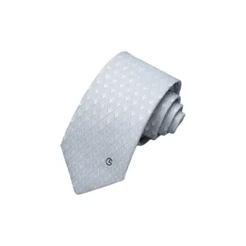 GOLDLION Polyester Ties Men's Light Gray