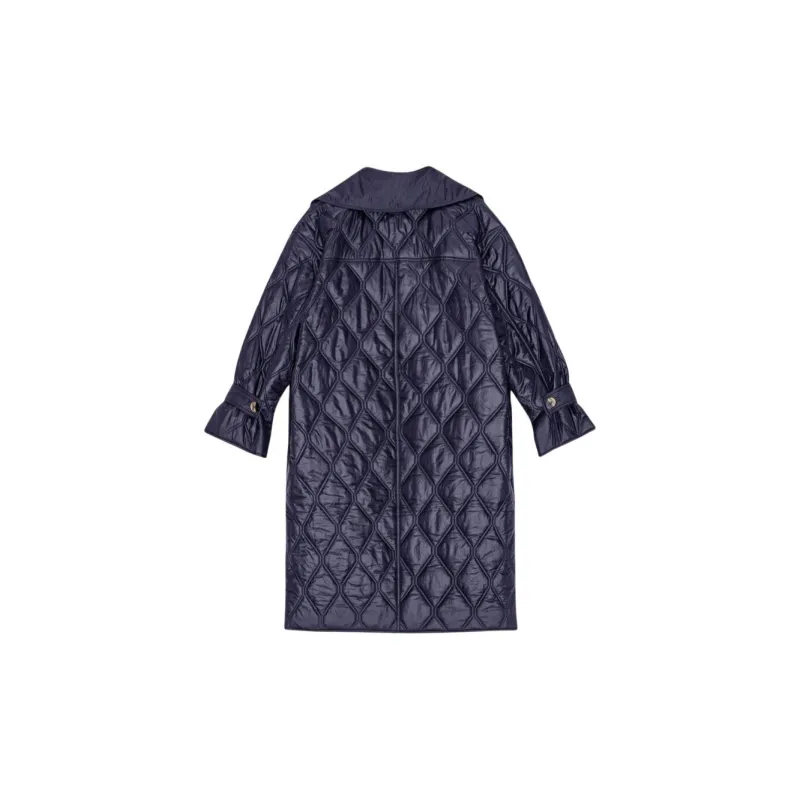 GANNI Quilted Coat-1