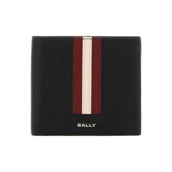 BALLY Ribbon Leather Bifold Wallet