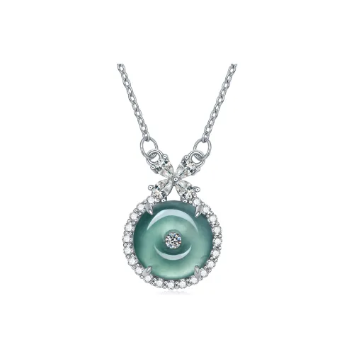 Cuiya Golden Building Ice Glutinous Necklaces Women's