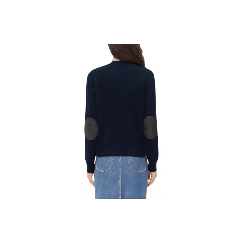 Bottega Veneta SS24 Cashmere Sweater Women's Marine Blue-1