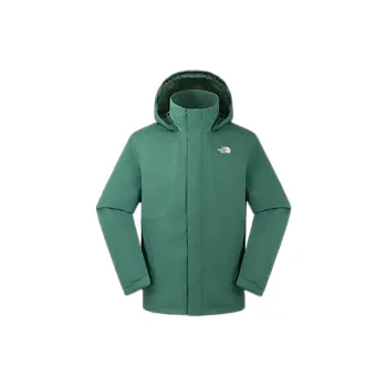THE NORTH FACE City Outdoor Collection Water Resistant Windproof Wear Resistant Windbreaker Jacket Unisex Duck Green