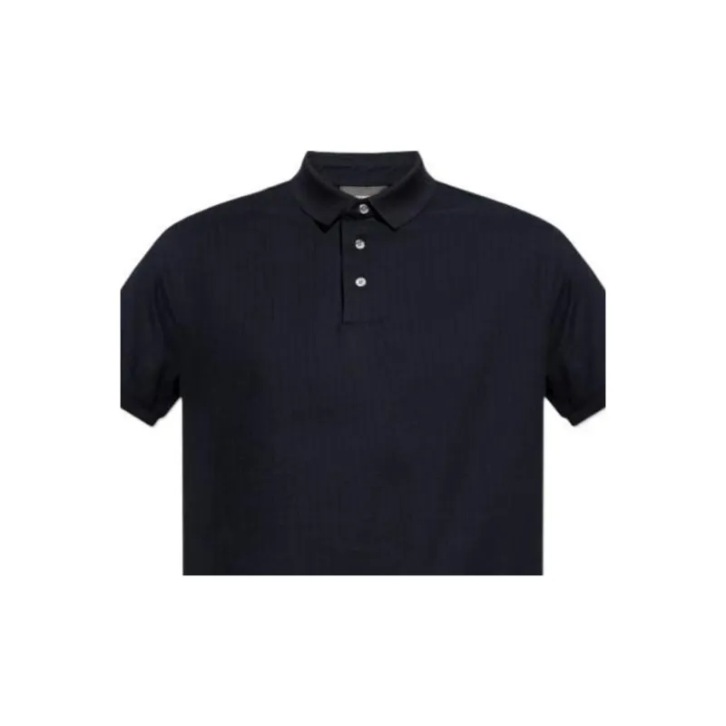 EMPORIO ARMANI Polo Shirt Men's Black-4
