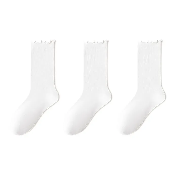 Cotton Gene Mid Calf Socks Women's 3 Pack-11