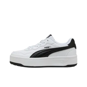 PUMA Court Lally Skye Anti Slip Wear Resistant Low Top Skateboard Shoes Women's White Black