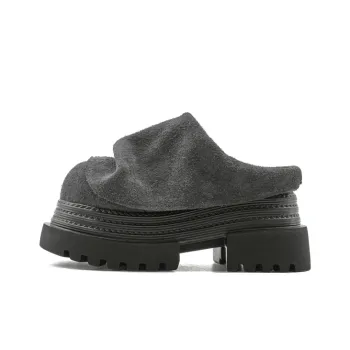 Little Sue Abrasion Resistant Slip Resistant Wrap toe Slippers Women's Gray