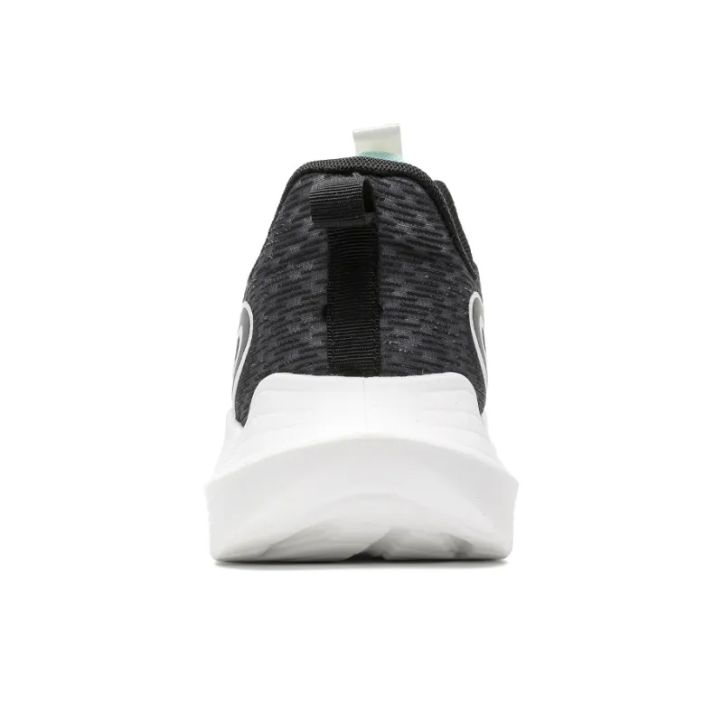 Warrior Lightweight Rebound Low Top Casual Training Long Distance Running Running Shoes Men's White Navy Blue-4