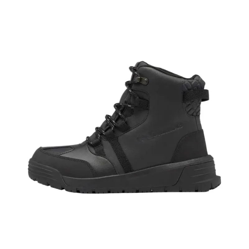 Columbia SNOWTREKKER Abrasion-Resistant Short Outdoor Boots Men's Black-0