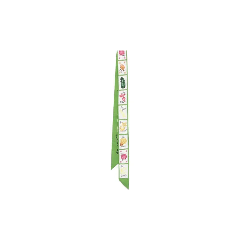 LONGCHAMP Jacquard Hair Scarf-0