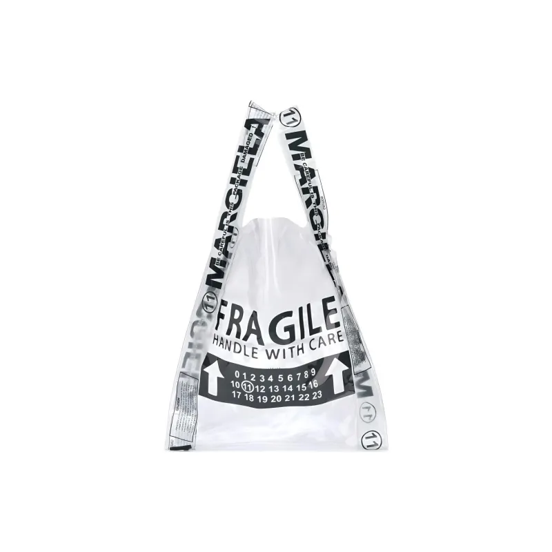 Maison Margiela PVC Shopping Bags Men's White-2