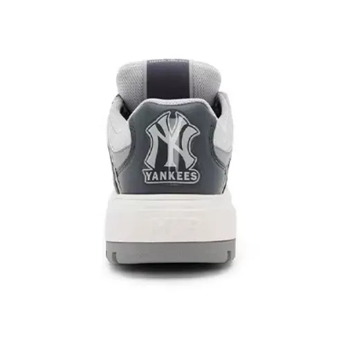 MLB New York Yankees Anti-Slip Wear-Resistant Low-Top Casual Shoes Unisex Gray-3