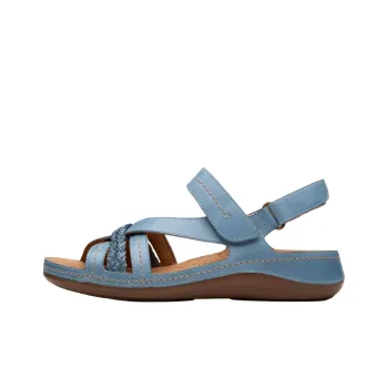 Clarks Cecily Strap Strap Sandals 4cm Women's Blue