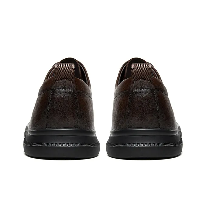 HANG TEN Men's Casual Shoes Men Low Top Black/Light Brown-10