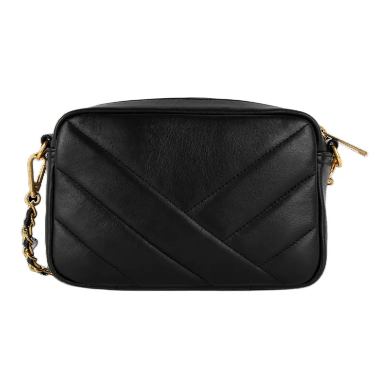 Lancaster Cow Leather Crossbody Bag, Shoulder Bag Regular Women's Black-3