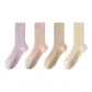 Light Purple+Cherry Blossom Pink+Khaki+Milk White