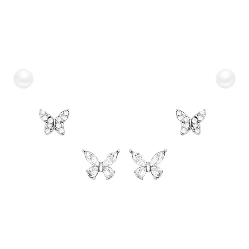 May10th S925 Silver Stud Stud Earrings Women's-10
