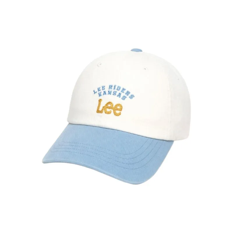 Lee Cotton Baseball Caps Unisex White-0