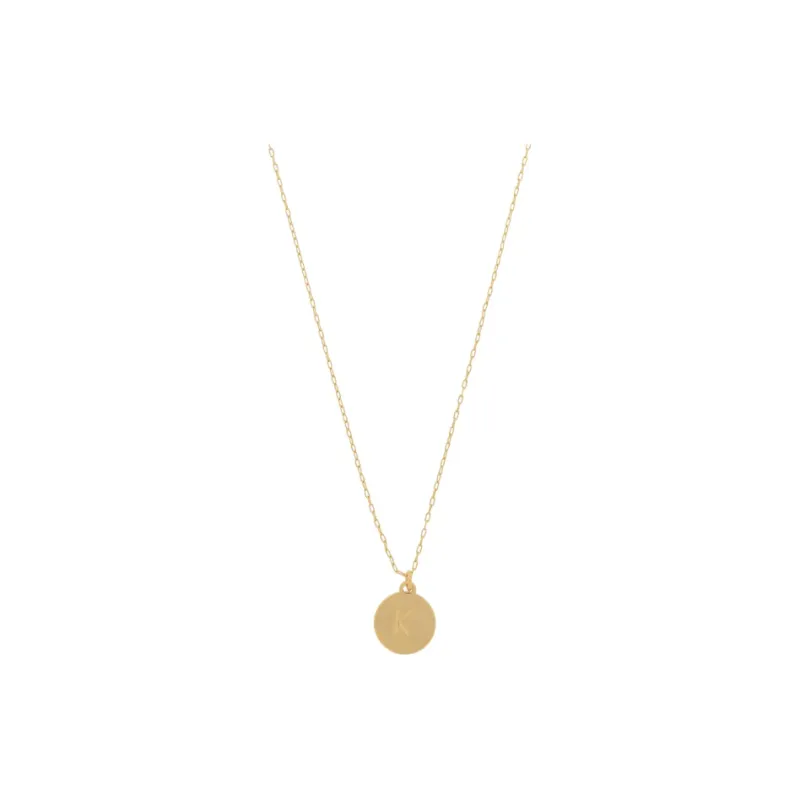 Kate Spade K Mini Pendant Necklace-0