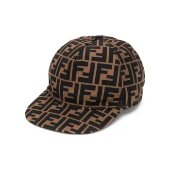 FENDI Ff Logo Print Cap