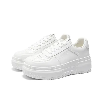 SEMIR Low Top Skateboard Shoes Women's White