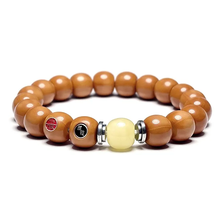 MOUNTAINS AND MANS Monkey Head Walnut Bracelets Unisex-0