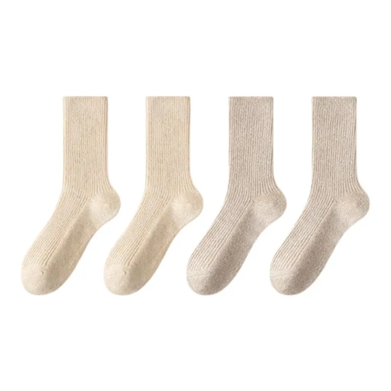 Lan Miao Mid Calf Socks Women's 4 Pack-5