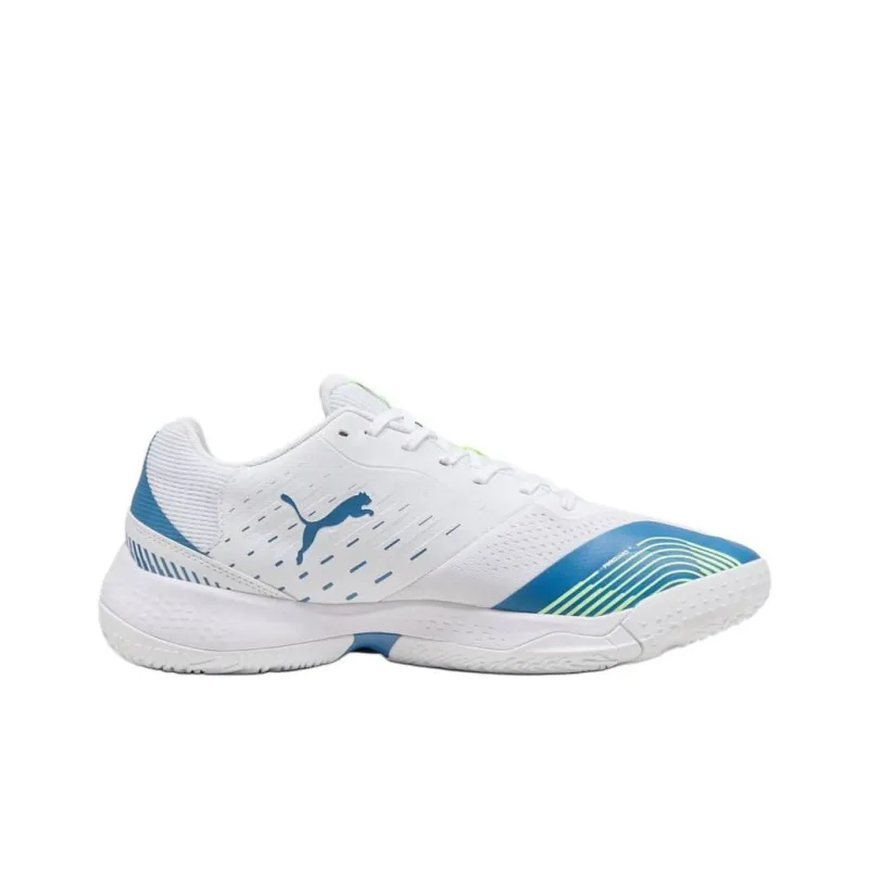 PUMA Solarstrike3 Anti-Slip Wear-Resistant Low-Top Training Shoes Men's White Blue-1