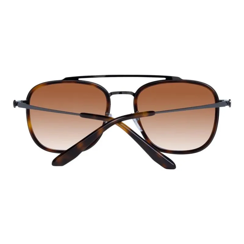 BMW Metal Aviator Sunglasses Men's Tortoiseshell-1