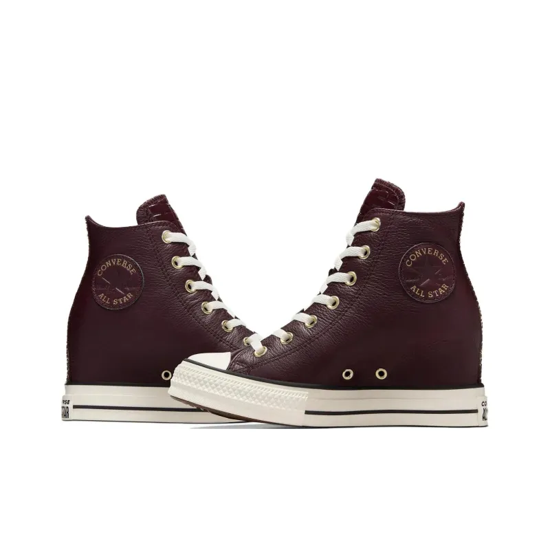 Converse Women's Chuck Taylor All Star Classic Wedge High 'Bloodstone' Women's-3