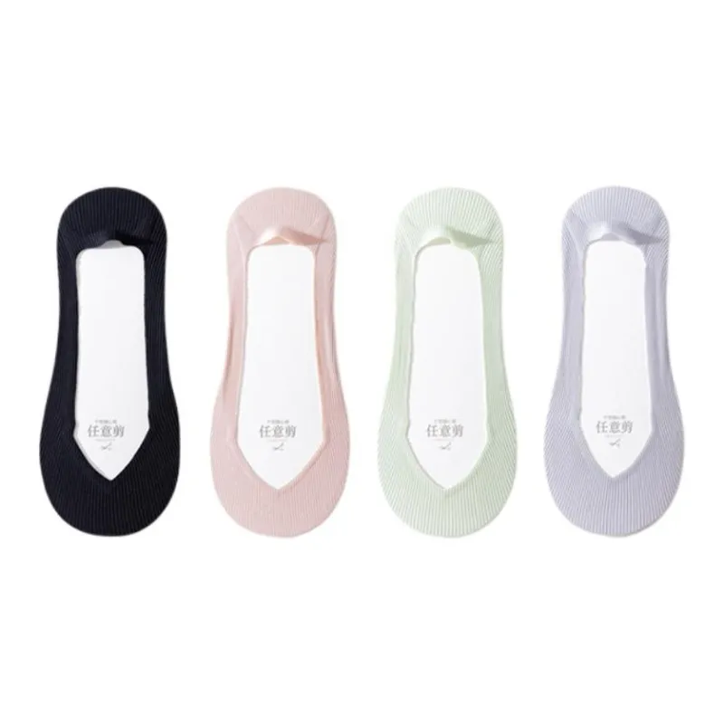 Lan Miao No Show Socks Women's 4 Pack-9