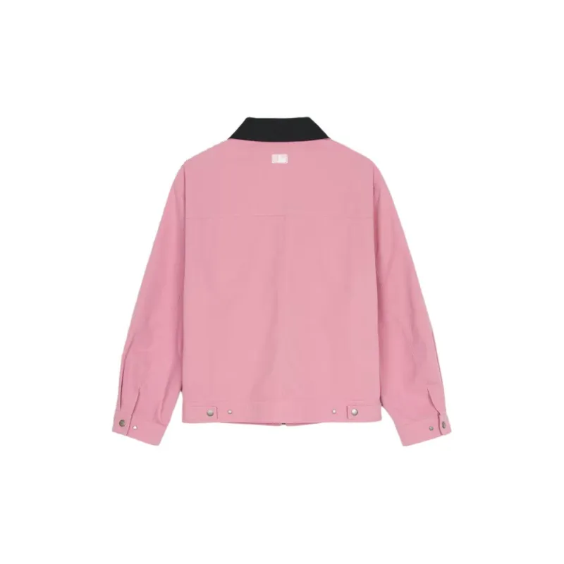 MLB Boston Red Sox Jacket Unisex Pink-1