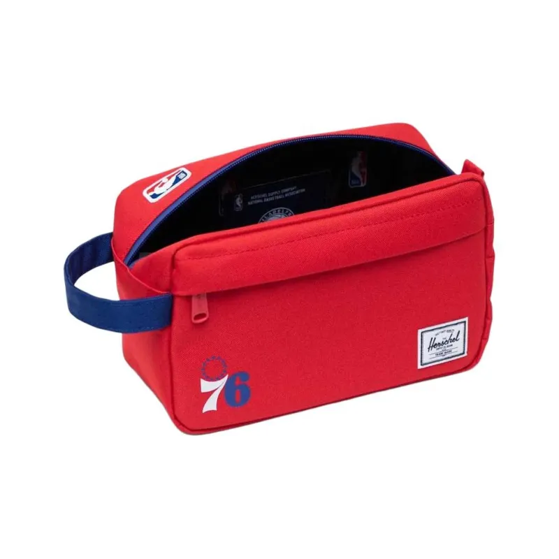 Herschel NBA Collaboration Polyester Clutch Unisex Red-3