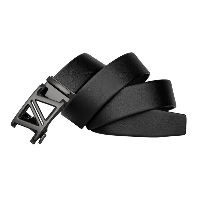 Jaylen Oos Top Grain Cow Leather Leather Belts Men's 3.5cm-2