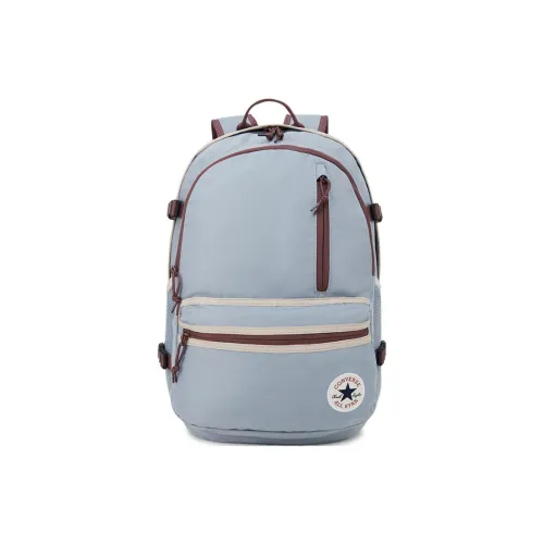 Converse Polyester Backpack Unisex Blue & Brown
