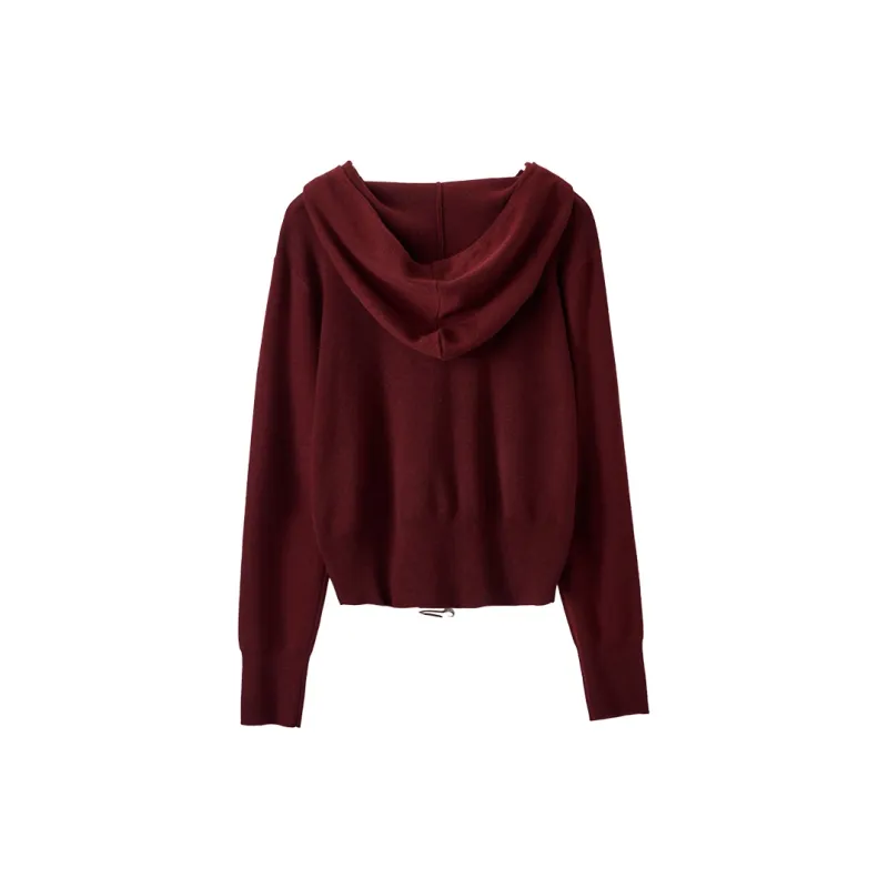 XIANGYING Sweater Women's Ancora Red-1