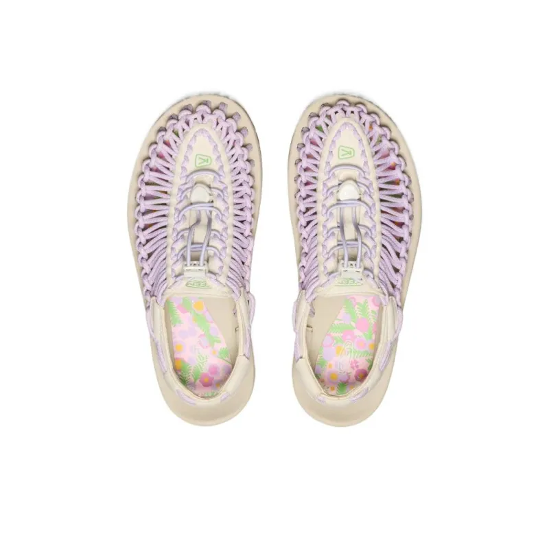 KEEN Uneek Grip River Trekking Shoes Women's Purple White-3