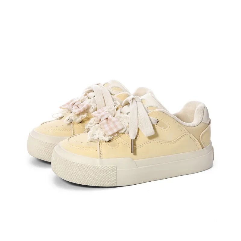 Lovely You Wear resistant And Lightweight Low Top Skateboard Shoes Women's-30
