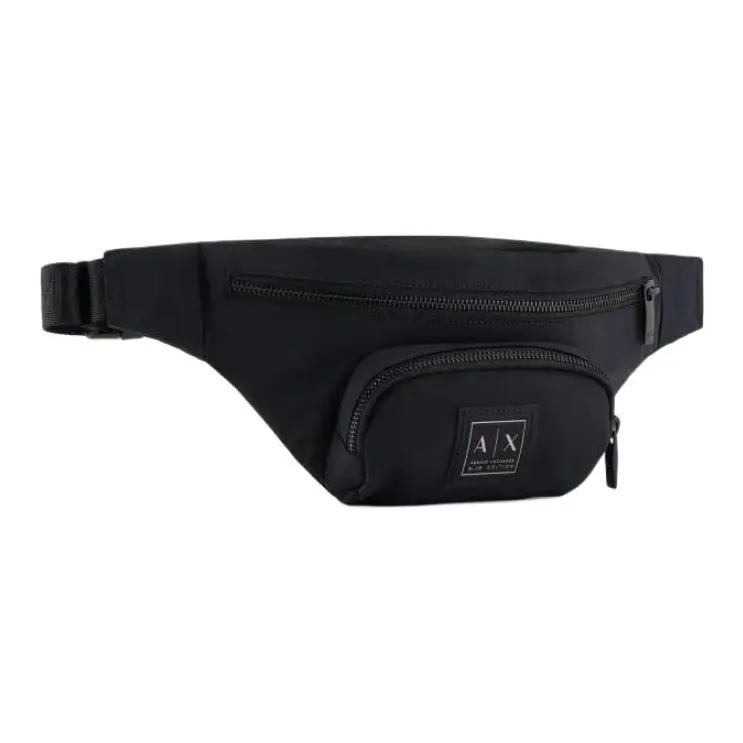ARMANI EXCHANGEAE Polyester Fanny Pack Men's Dark Marine Blue-1