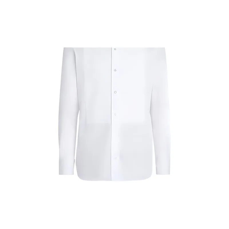 Zegna Long Sleeved Tuxedo Shirt-3