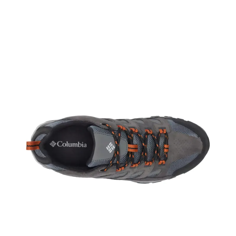 Columbia Crestwood Slip Resistant Low Top Hiking Shoes Men's Graphite Dark Color-2