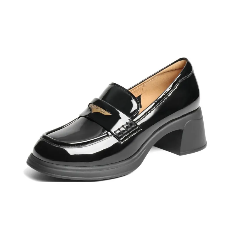 BELLE Loafers Women's Black-1